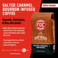 Fire Department Coffee Salted Caramel spirit-inspired flavor Coffee Beans - Whole Bean - 12 oz, Pack of 2 - Veteran Owned, Roasted in the USA