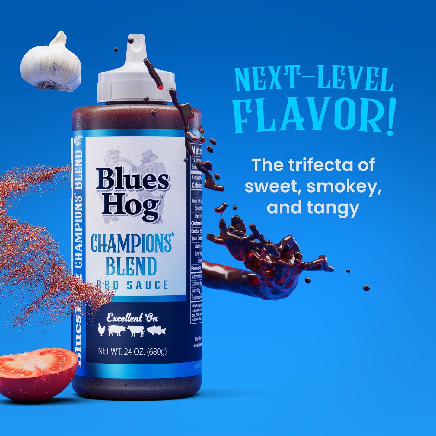 Blues Hog Champions' Blend Bbq Sauce (64 Oz.)