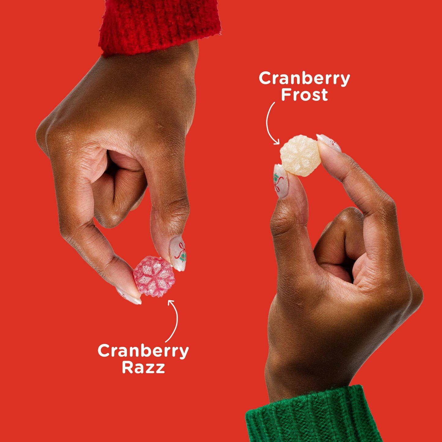 SmartSweets Sour Snowflakes Sour Candy: 1.8oz (Pack of 14)  Gummy Candy with Low Sugar  Low Calorie  No Artificial Sweeteners  Plant-Based  Gluten-Free  Healthy Snack for Kids & mature-themeds  Holiday Treat