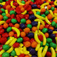 Mini Fruit Shaped Candy - 1 lb of Sweet Crunchy Candies Perfect for your Dish or Vending Machines