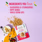 Oatsome Berry Coconut Granola, No Sugar Added, Gluten Free, 6G Protein, Made With Whole Grain Organic Oats, Coconut, Strawberrie