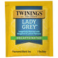 Twinings Decaffeinated Lady Grey Black Tea Individually Wrapped Bags, 20 Count (Pack Of 6), Orange Peel & Lemon Peel, Enjoy Hot