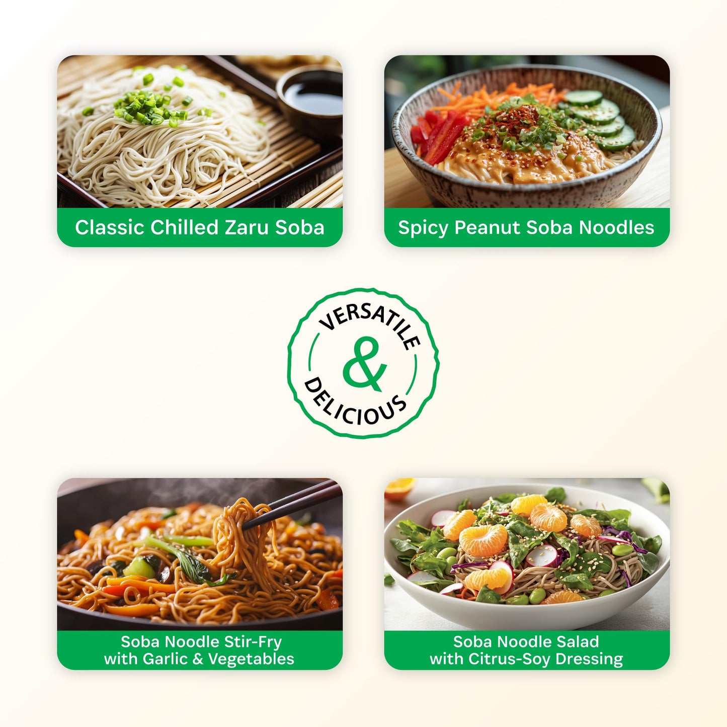 Best Of Thailand Noodles (3 Pack, Soba Buckwheat)