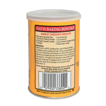 Davis Double Acting Baking Powder, 8.1 Ounce (Pack Of 2)