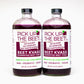 Pick Up The Beet Organic Beet Juice Kvass with Live Probiotics  Vegan - Natural Nitric Oxide Boost  Fermented Beet Tonic  Sugar Cravings Support  32 Ounces  2 Bottles
