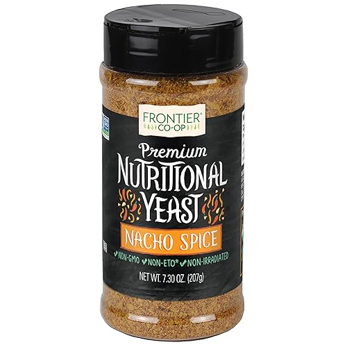 Frontier Nacho Spice Nutritional Yeast, 7.3 Oz