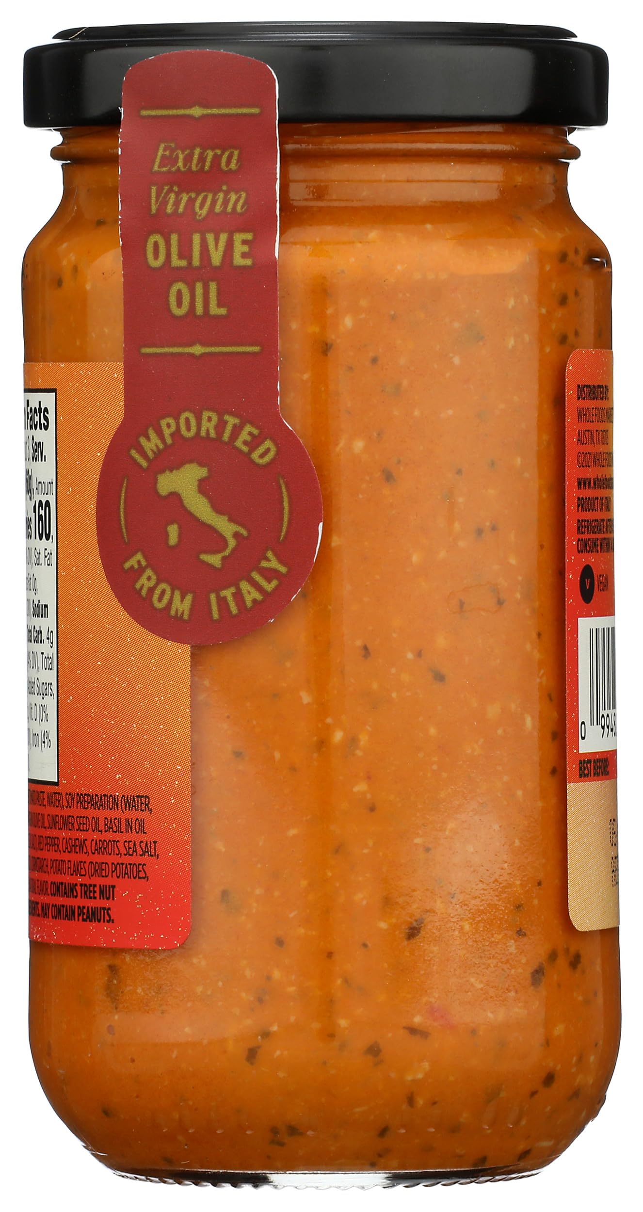 Whole Foods Market, Vegan Tomato Pesto, 6.7 Ounce