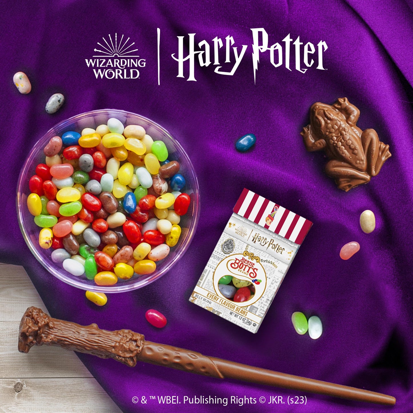 Bertie Bott'S Every Flavour Beans Jelly Beans Harry Potter 4 Pack