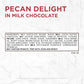Russell Stover Pecan Delight Gusset Bag 16.10 Ounce Russel Stover Milk Chocolate Covered Candy Pack, Crunchy Pecans and Buttery