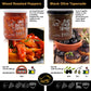 Chef Ole'S Party Set Of 5 Healthy Tapenades/Dips - Includes Hummus Type, Olive Tapenade, Black Olives, Green Olives, Asparagus,
