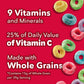 Kelloggs Froot Loops Breakfast Cereal, Kids Cereal, Family Breakfast, Giant Size, Original, 23oz Box (1 Box)