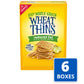 Wheat Thins Reduced Fat Snacks, Whole Grain Wheat Crackers, Bulk Snack Crackers, 6 - 8.oz Boxes