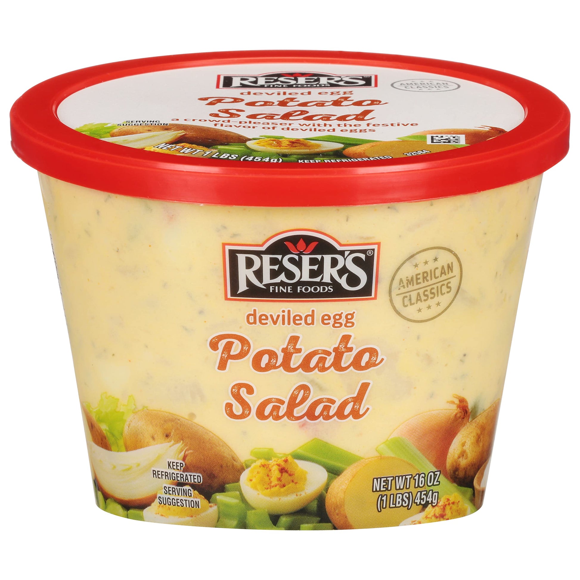 Resers Deviled Egg Potato Salad, 16 Oz