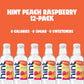 Hint Fruit-Infused Bottled Water, Peach Raspberry - Sugar Free Flavored Water With Zero Calories, Naturally Flavored, And No Art