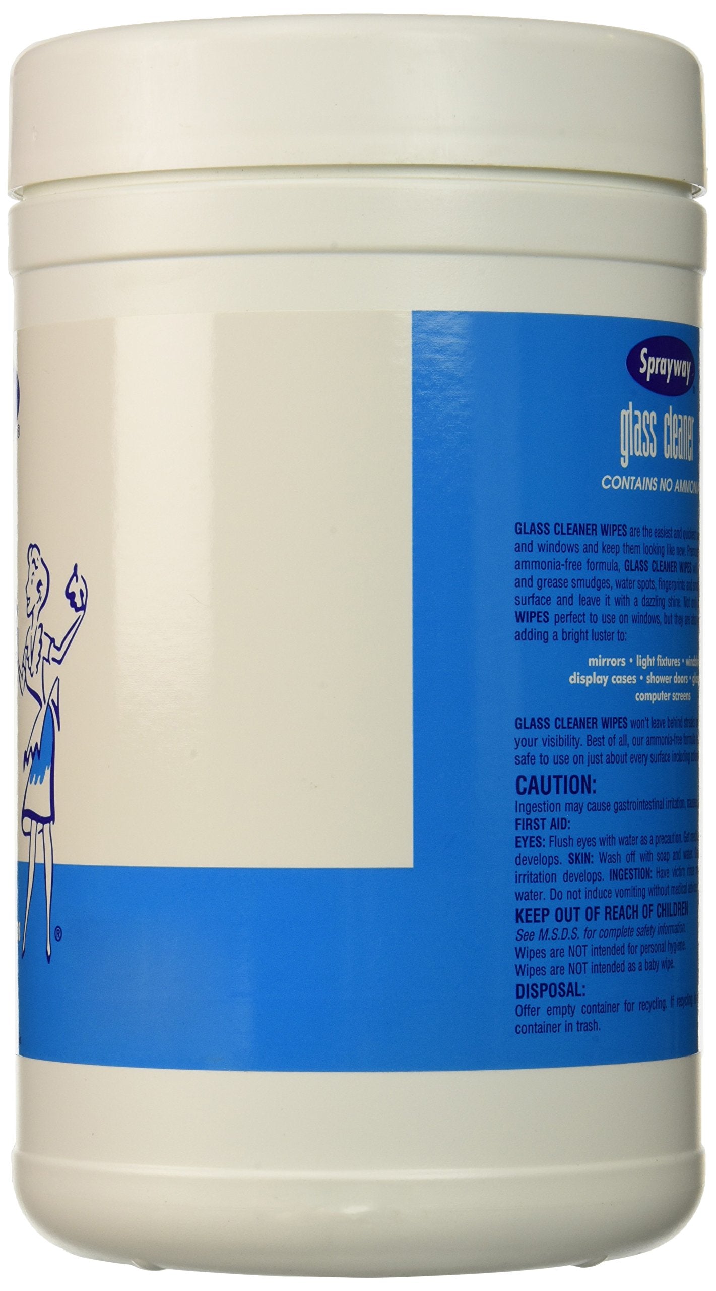 Glass Cleaner Wipes (10' X 12', 40 Wipes)