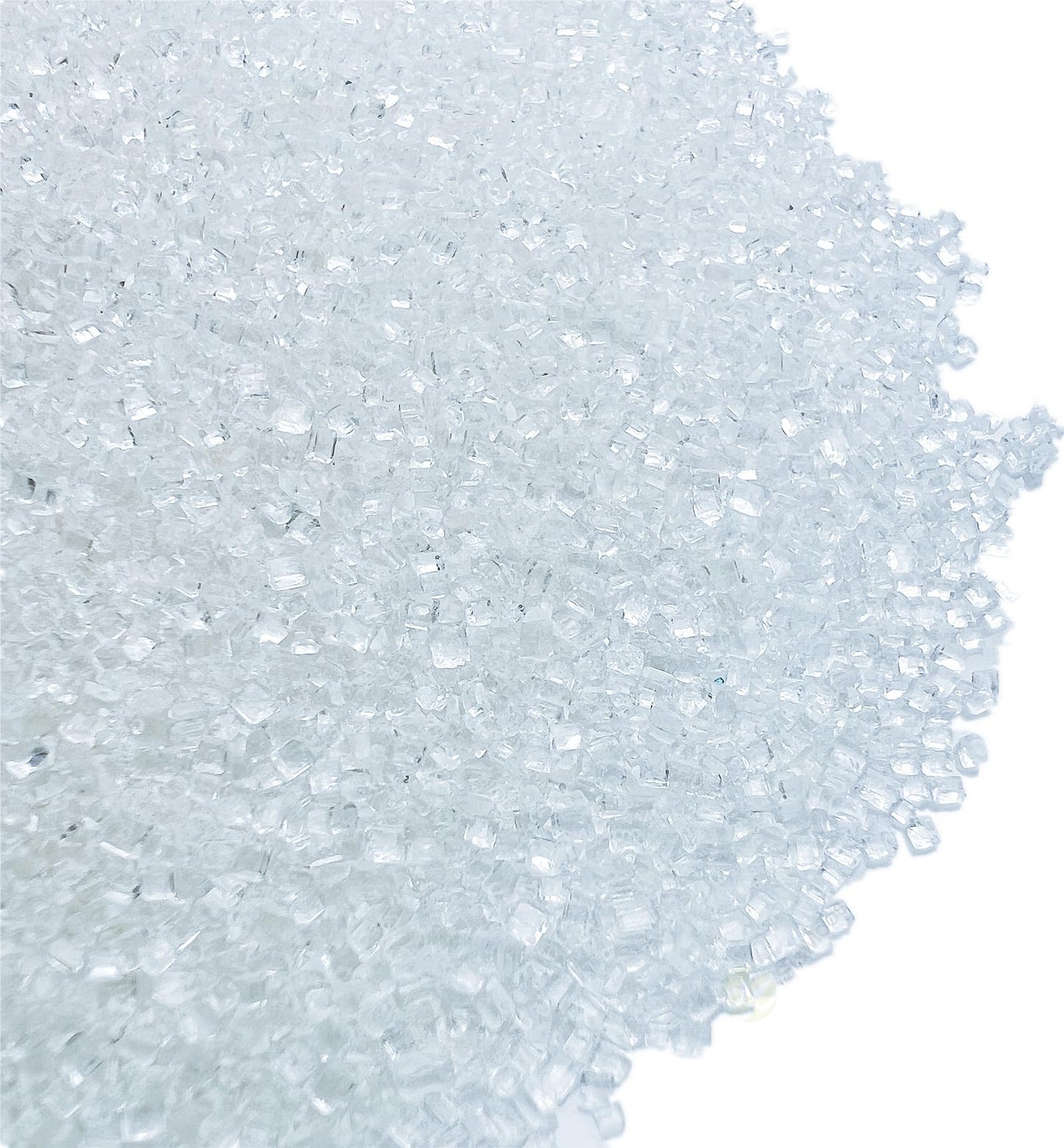 Se Si&Moos White Sanding Sugar White Edible Sparkling Sprinkles Sanding Sugar Crystals For Cookie Decorating Edible Glitter Rimm