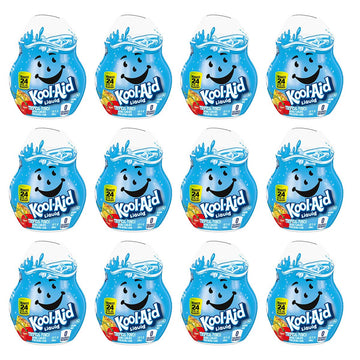 Kool Aid Tropical Punch Liquid Drink Mix, 1.62 Fluid Ounce - 12 Per Case.