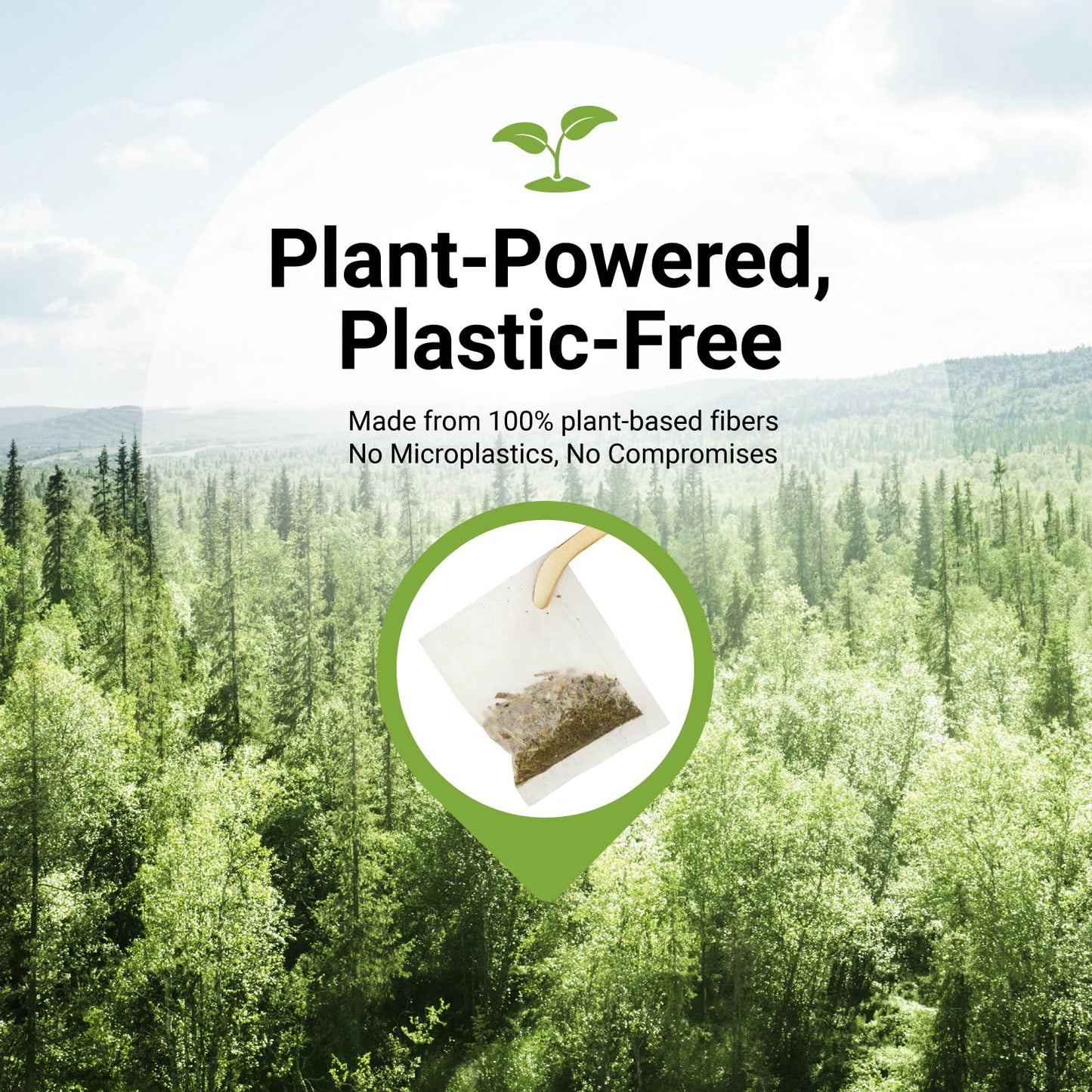 enhanced 60 Mullein Tea Bags For Lungs - 100% Pure Mullein Leaf | For Lung Health & Respiratory Wellness Support | Caffeine Free - No Additives & Non-GMO | Plastic-Free  Plant-Based Tea Bags