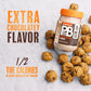 Pbfit 8 Ounce Peanut Butter Powder Chocolate Flavor, Cocoa Powdered Peanut Butter Spread From Real Roasted Peanuts And Cocoa, 6G Of Protein 7% Dv, Gluten-Free, 70 Calories, 88% Less Fat (Pack Of 1)