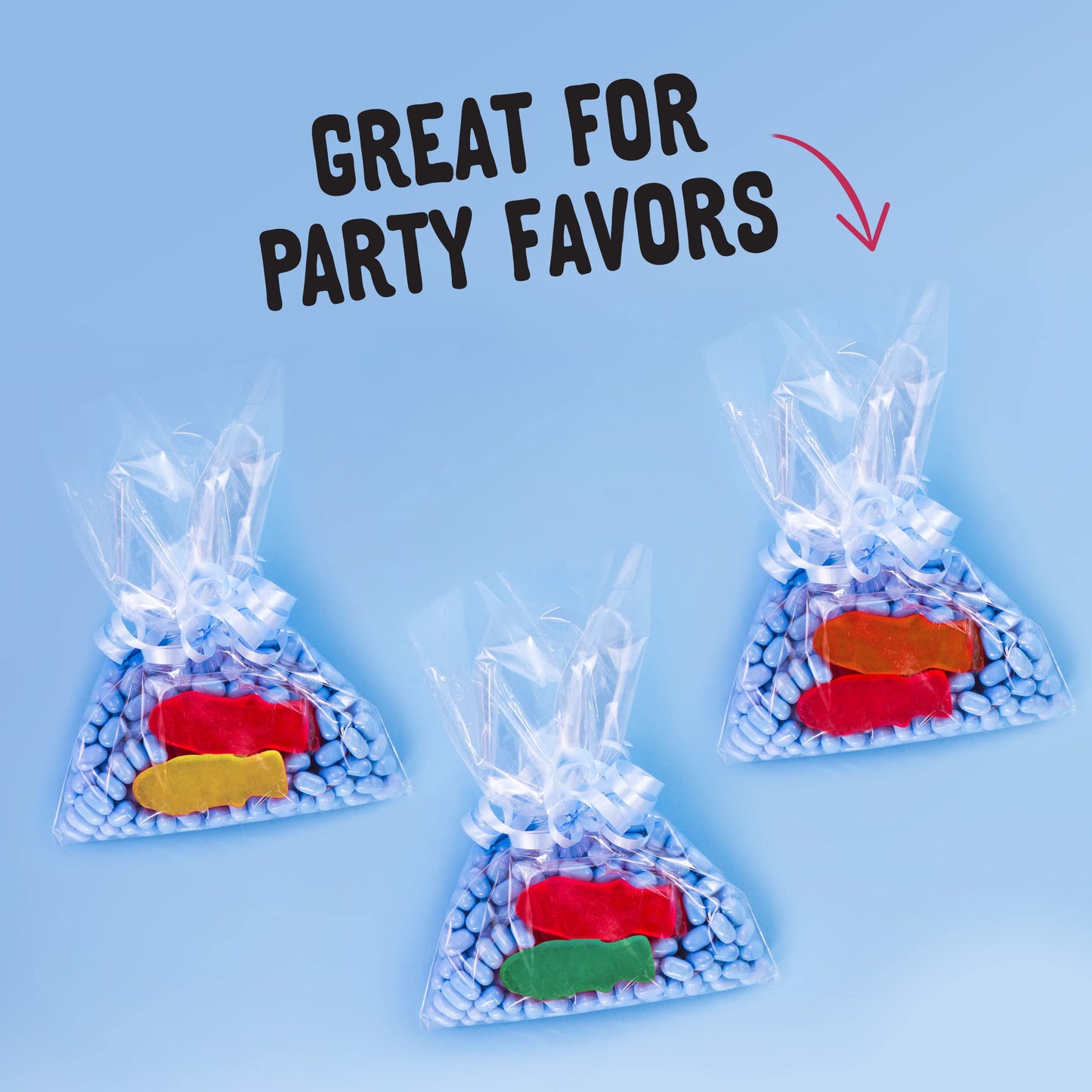 SWEDISH FISH Mini Assorted Soft & Chewy Candy, Family Size, Bulk Candy, 1.8 lb (Pack of 2)