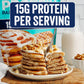 PEScience Protein Pancake Mix, Just Add Water, Whey & Casein Blend, Cinnamon Roll, 29.6 Ounce