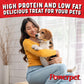 Powerpet Natural Smoked Beef Jerky Skin for Dogs - High Protein, Grain-Free Chews - 8oz Bag