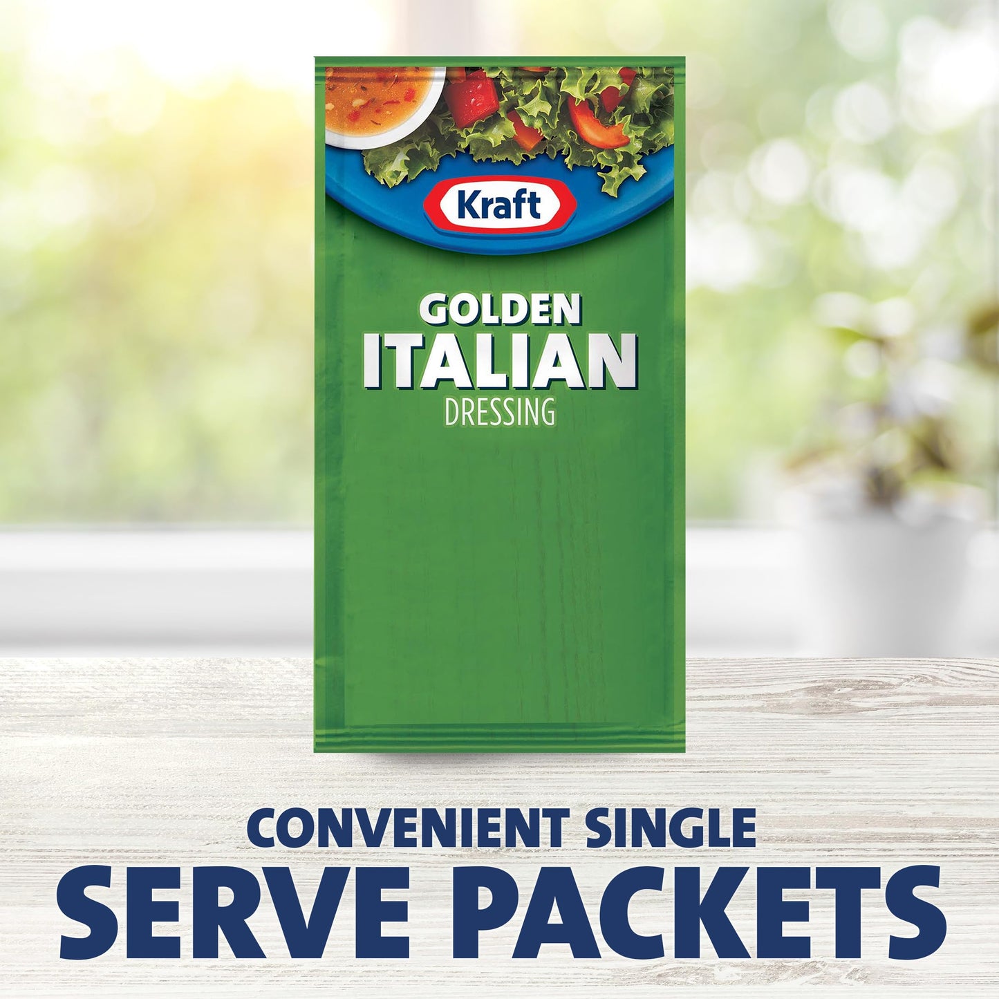 Kraft Golden Italian Salad Dressing Single Serve Packet (0.44 Oz Packets, Pack Of 200)