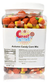 Sarahs Candy Factory Pumpkin- Candy Corn-Indian Corn- Autumn Mix in Jar, 3 Lbs