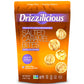 Drizzilicious Mini Rice Cakes Salted Caramel - Rice Crisps, Healthy Snack For Mature-Themeds & Kids, Flavored Rice Cakes, Vegan, Gluten Free, Allergen Free, 90 Calories Per Serving- 4 Oz (Pack Of 6)
