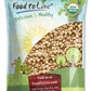 Food to Live Organic Blanched Roasted Hazelnuts, 8 Pounds - Non-GMO, Dry Roasted Filberts, No Skin, Whole Nuts, Unsalted, Kosher
