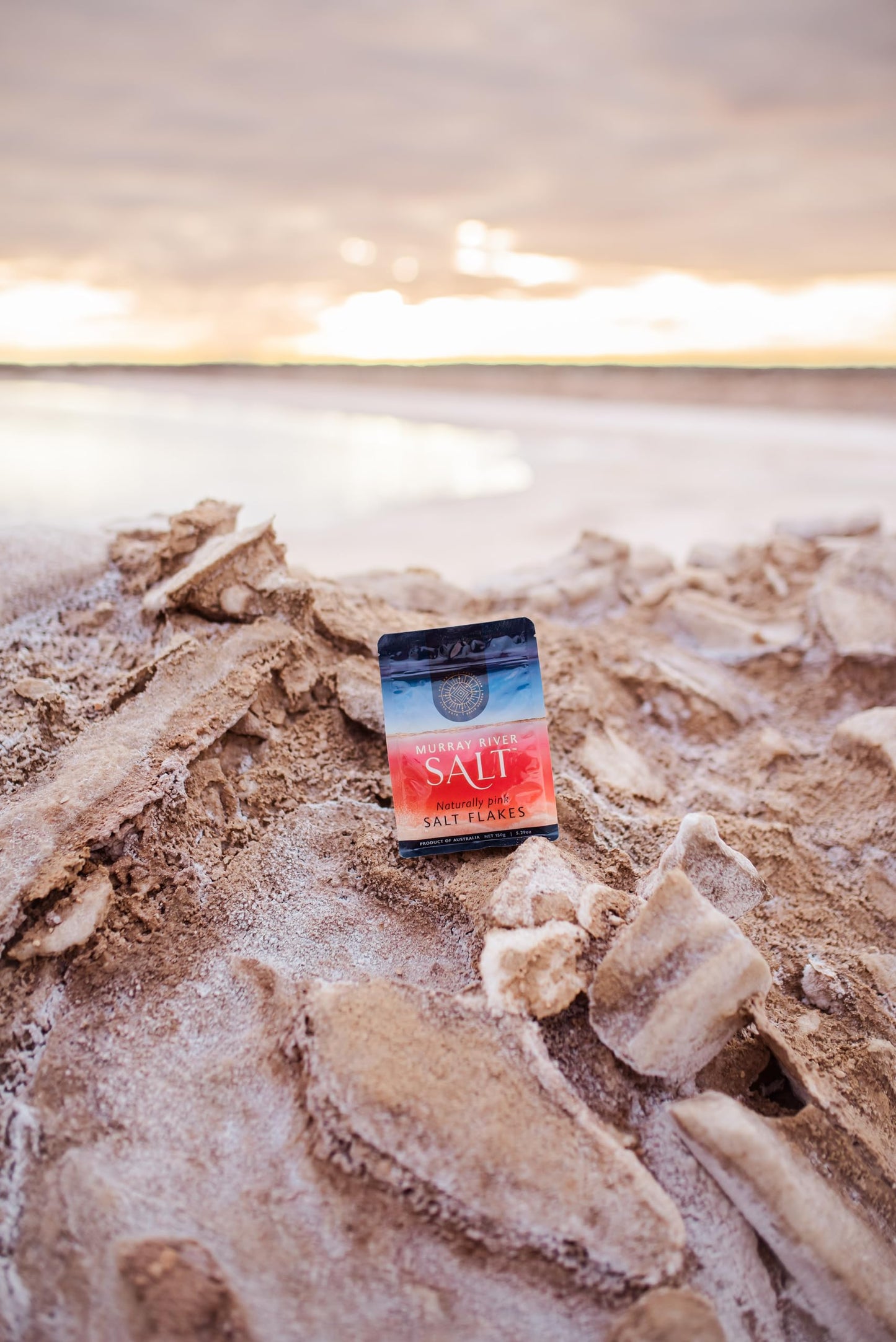 Murray River Gourmet Salt Flakes, Natural Chef Preferred, 5.25 oz Resealable Pouch