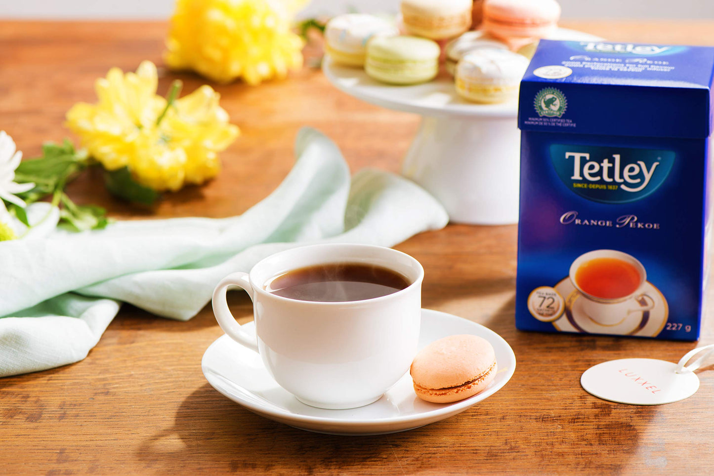 Tetley Bold Orange Pekoe Tea - 72Ct/225G {Imported From Canada}