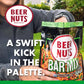 malt-inspired NUTS Bar Mix with Wasabi - Pretzels, Cheese Stix, Sesame Stix & Wasabi Peas - 20oz Resealable Bag