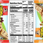 Lyfno Quaker Chewy Granola Bars Variety Pack, Chocolate Chip & Peanut Butter, 60 Count, Healthy Snack for mature-themeds