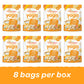 Happy Baby Organics Yogis Freeze-Dried Yogurt & Fruit Snacks, Banana & Mango, 1 Ounce Bag (Pack Of 8) Packaging May Vary