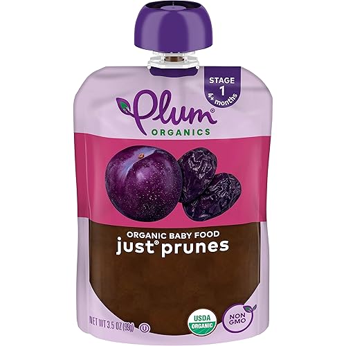 Plum Organics Just Prunes (6X3.5Oz )