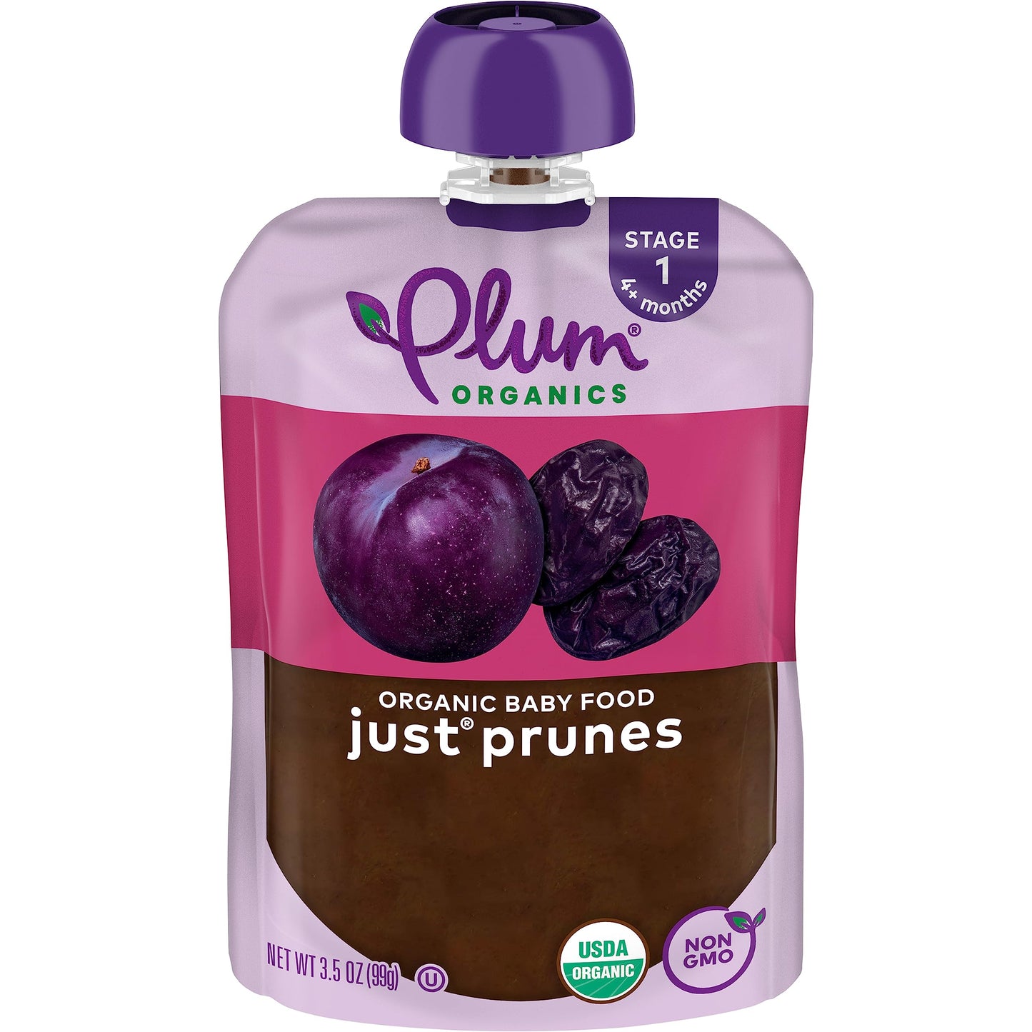 Plum Organics Just Prunes (6X3.5Oz )