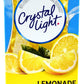 Crystal Light Lemonade Drink Mix, 12-Quart, 3.2 Ounce Packages, Pack of 2