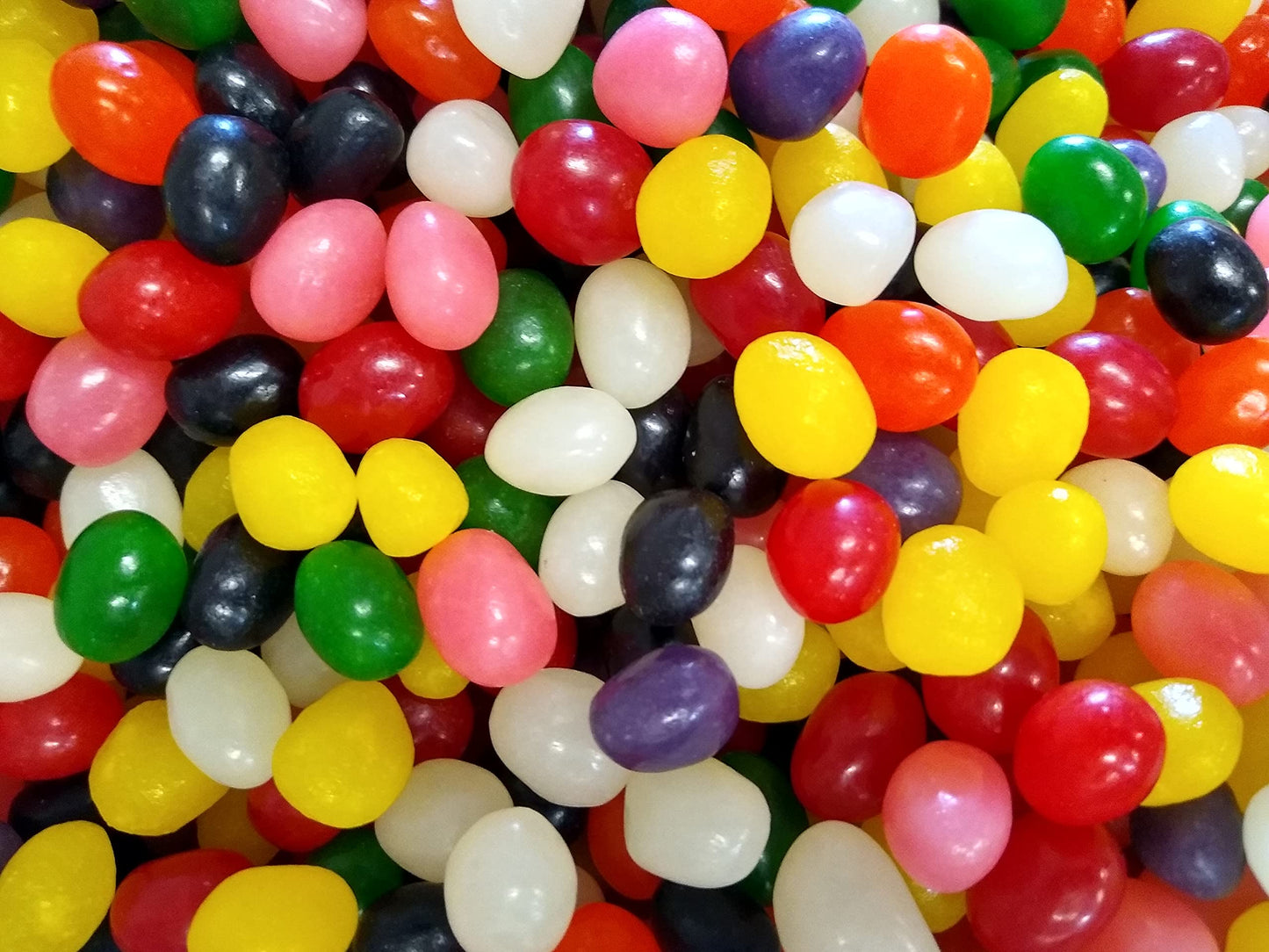 Emporium Candy Assorted Jelly Beans - 2 Lbs Of Fresh Delicious Lemon Lime Orange Cherry Strawberry Grape Pineapple Licorice, Red
