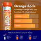 Zipfizz Energy Drink Powder, Sugar-Free, 20 Pack, 0.39 Ounce Each, Orange Soda, Model 20ORANGE, Electrolyte & Vitamins