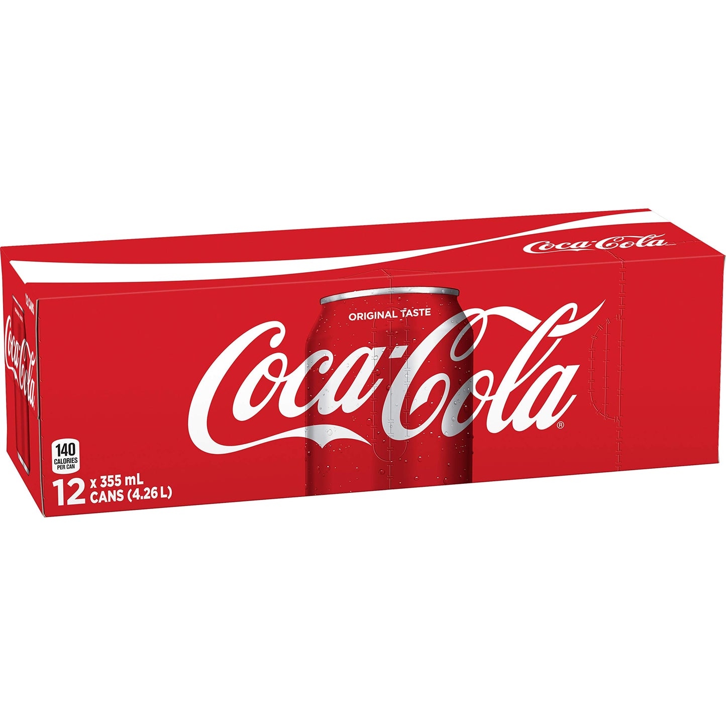 Coca-Cola Coke Classic 355Ml 12Pk, Soft Drinks - {Imported From Canada}