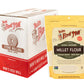 Bob'S Red Mill Stone Ground Whole Grain, Millet Flour, 20 Ounce (Pack Of 4)