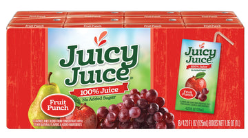 Juicy Juice Punch - 4.23 oz Boxes, 8 Count - Pack of 5