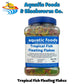 Aquatic Foods Inc. Tropical Fish Flakes, Mix of Krill & Spirulina, 6oz Jar