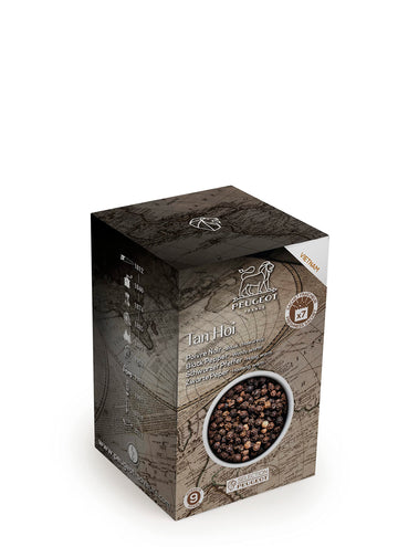 Peugeot Tan Hoi Vietnamese Black Peppercorns, 140G - 7 Fresh Sachets Of 20G