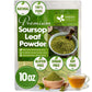 FRESHDRINKUS Premium Soursop Leaf Powder, 100% Natural, 10oz, Vegan, No Additives