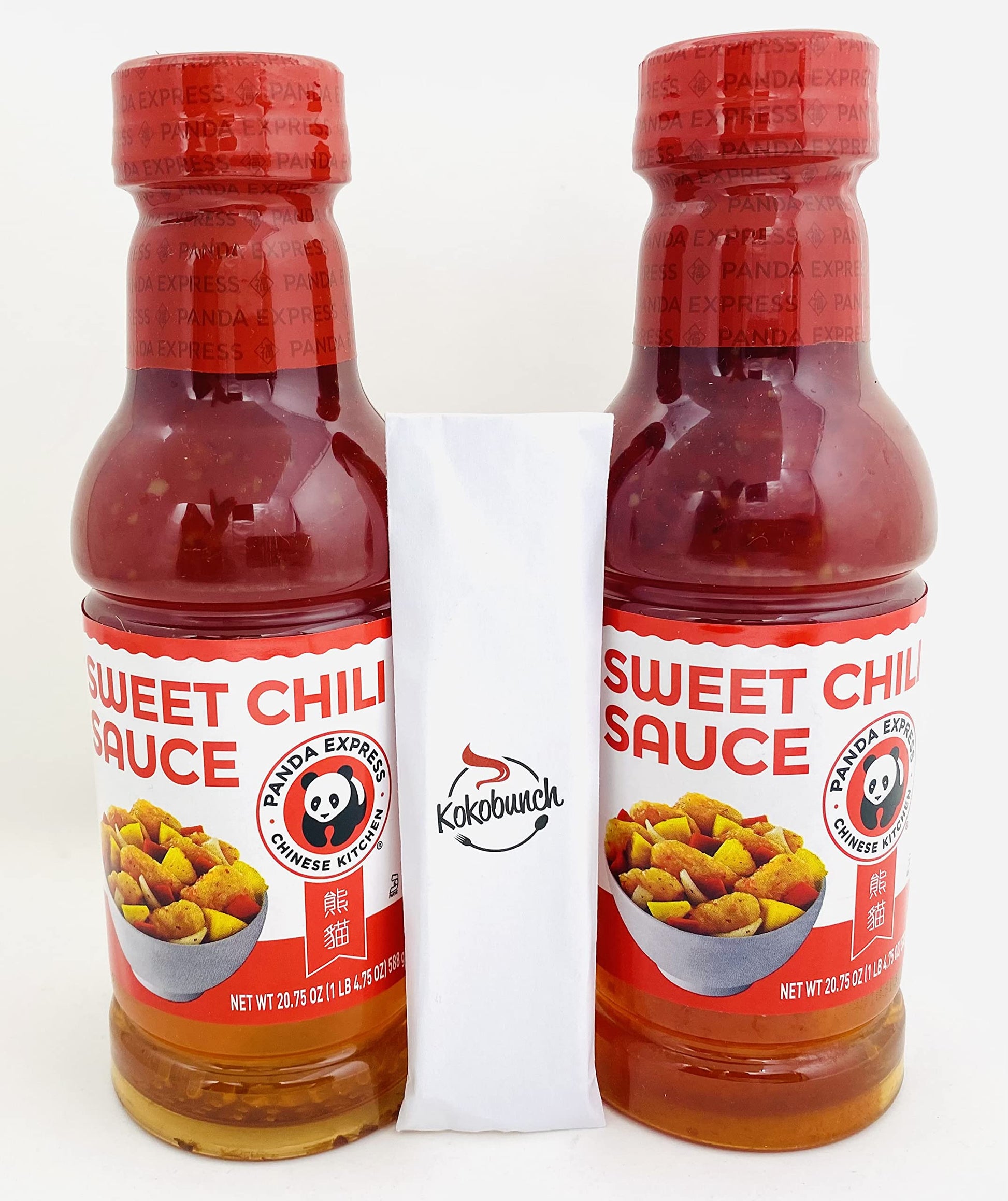 Panda Express Gourmet Chinese Sweet Chili Sauce With Kokobunch Kit 2-20.75oz PACK