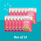 Chicken Of The Sea Alaskan Pink Salmon In Spring Water, 2.5 Ounce Packets (Box Of 12), Wild Caught, Skinless & Boneless