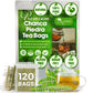 TOG999 Chanca Piedra Leaf Tea Bags, 100% Natural Herbal Tea, 120 Bags, Caffeine-Free, Vegan
