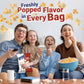 Poptime Kettle Cooked Popcorn - Honey Bbq, 7Oz Bags (Pack Of 12), Non-Gmo, Gluten Free, Dairy Free, Kosher, Whole Grain, Low Cho